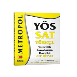 Metropol Yayınları YÖS Türkçe Cep Kitabı - Metropol Yayınları