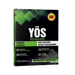Metropol Yayınları YÖS Geometri Konu Anlatımlı - Metropol Yayınları