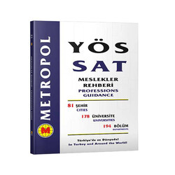 Metropol Yayınları YÖS Meslekler Rehberi - Metropol Yayınları