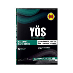 Metropol Yayınları YÖS Matematik Çözümlü Deneme Sınavları - Metropol Yayınları
