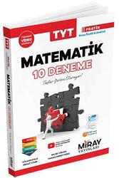 Miray Yayınları TYT Matematik Tamamı Video Çözümlü 10 Deneme - Miray Yayınları