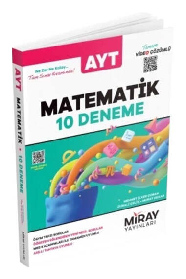 Miray Yayınları AYT Matematik 10 Deneme - 1