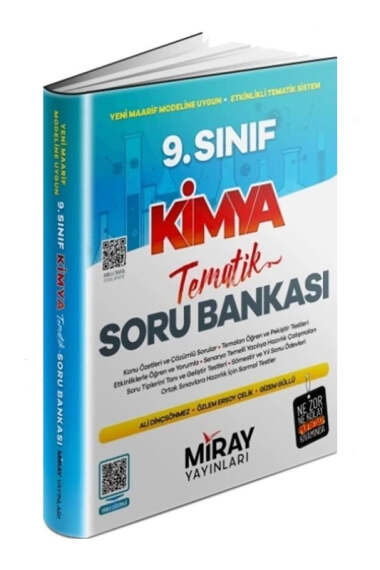 Miray Yayınları 2025 9.Sınıf Kimya Tematik Konu Özetli Soru Bankası - 1