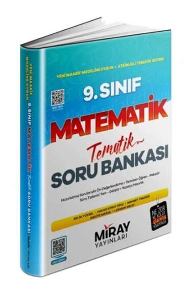 Miray Yayınları 2025 9.Sınıf Matematik Tematik Soru Bankası - 1