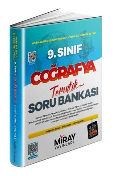 Miray Yayınları 9.Sınıf Coğrafya Tematik Konu Özetli Soru Bankası - 1