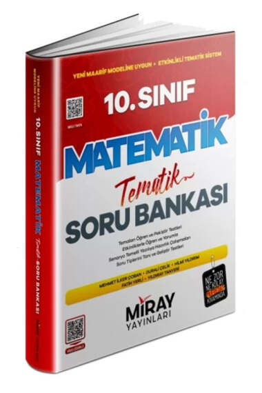 Miray Yayınları 10. Sınıf Matematik Tematik Soru Bankası - 1