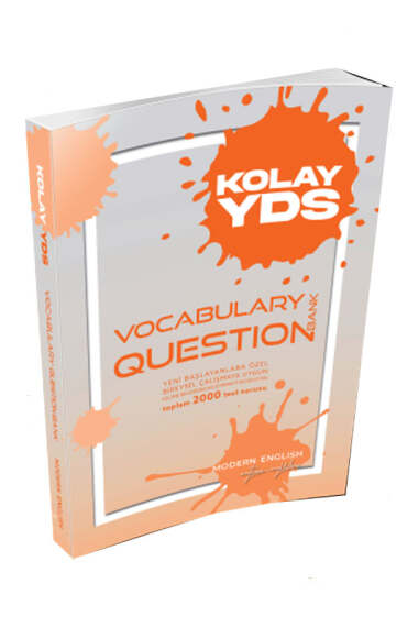 Modern English Kolay YDS Vocabulary Question Bank - 1