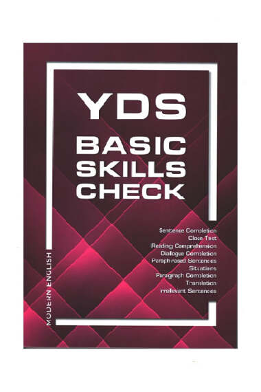 Modern English Yayınları YDS Basic Skills Check - 1