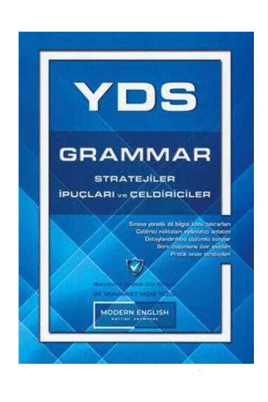 Modern English YDS Grammar Stratejiler İpuçları ve Çeldiriciler - 1