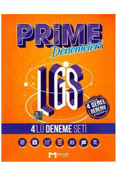 Mozaik Yayınları 8. Sınıf LGS Prime 4 lü Deneme - Mozaik Yayınları