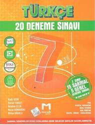 Mozaik Yayınları 7. Sınıf Türkçe 20 li Deneme - Mozaik Yayınları