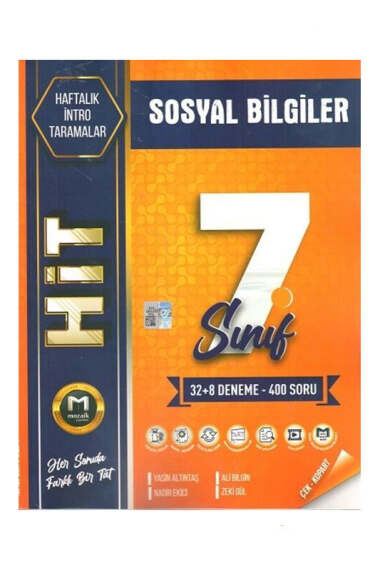 Mozaik Yayınları 2025 7.Sınıf Sosyal Bilgiler HİT 40 Deneme - 1