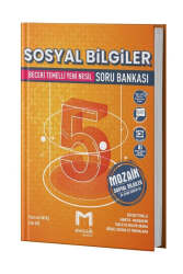 Mozaik Yayınları 2025 5.Sınıf Sosyal Bilgiler Soru Bankası - Mozaik Yayınları