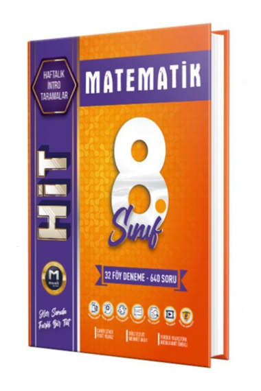 Mozaik Yayınları 2025 8.Sınıf Matematik HİT 32 Deneme - 1