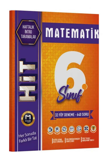 Mozaik Yayınları 2025 6.Sınıf Matematik HİT 32 Deneme - 1