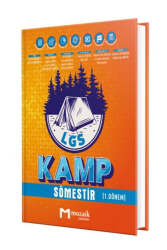 Mozaik Yayınları 2025 8.Sınıf Sömestr 1.Dönem Kamp Kitabı - Mozaik Yayınları