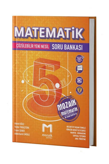 Mozaik Yayınları 2025 5.Sınıf Matematik Soru Bankası - 1