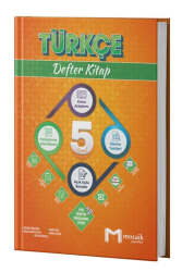 Mozaik Yayınları 2025 5. Sınıf Türkçe Defter Kitap - Mozaik Yayınları
