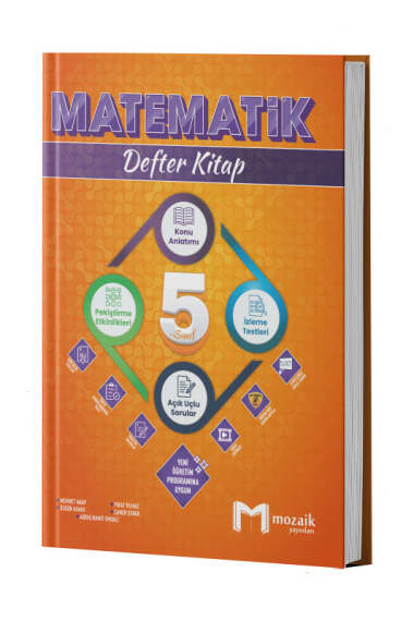 Mozaik Yayınları 2025 5.Sınıf Matematik Defter Kitap - 1