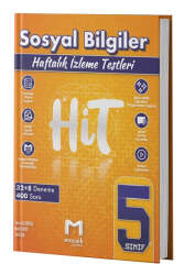 Mozaik Yayınları 2025 5.Sınıf Sosyal Bilgiler Hit 40 Deneme - Mozaik Yayınları
