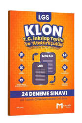 Mozaik Yayınları 8. Sınıf LGS T.C. İnkılap Tarihi ve Atatürkçülük Klon 24 Deneme - Mozaik Yayınları