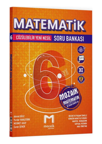Mozaik Yayınları 6.Sınıf Matematik Soru Bankası - 1