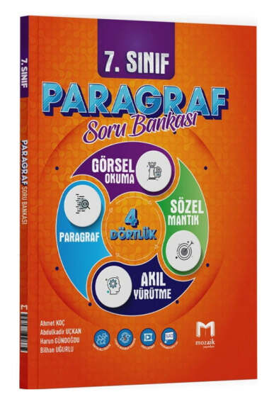 Mozaik Yayınları 7.Sınıf Paragraf Soru Bankası - 1
