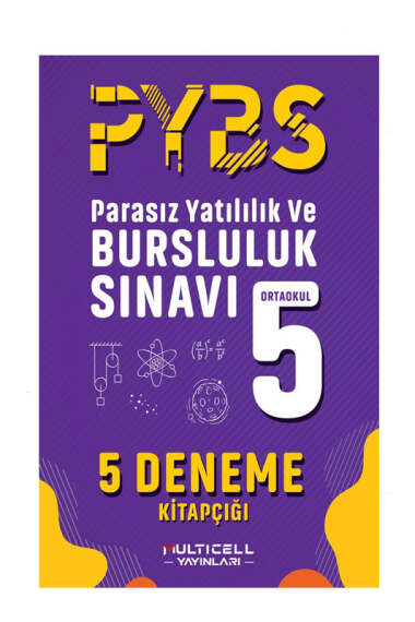 Multicell Yayınları 2024 PYBS 5.Sınıf 5 Deneme Kitapçığı - 1