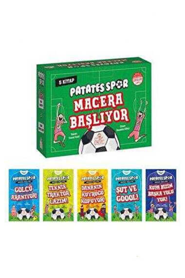 Nesil Çocuk Yayınları Patatesspor Macera Başlıyor (5 Kitap) - 1