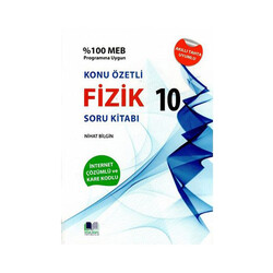 ​Nihat Bilgin Yayınları 10. Sınıf Fizik Konu Özetli Soru Bankası - Nihat Bilgin Yayıncılık