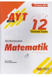 Nitelik Yayınları AYT Matematik Özel 12 Deneme Sınavı - Nitelik Yayınları
