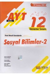Nitelik Yayınları AYT Sosyal Bilimler-2 Özel 12 Deneme Sınavı - Nitelik Yayınları