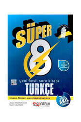 Nitelik Yayınları 8.Sınıf Yeni Nesil Türkçe Soru Kitabı - Nitelik Yayınları