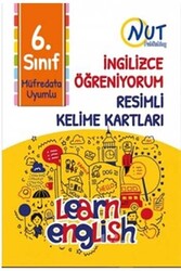 Nut Publishing 6. Sınıf İngilizce Öğreniyorum Resimli Kelime Kartları - Nut Publishing