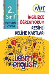 Nut Publishing 2.Sınıf İngilizce Öğreniyorum Resimli Kelime Kartları - Nut Publishing