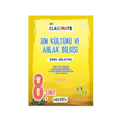 Okyanus Yayınları 8. Sınıf Classmate Din Kültürü ve Ahlak Bilgisi Konu Anlatımı - Okyanus Yayınları
