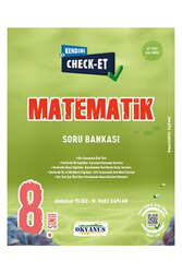 Okyanus Yayıncılık 8. Sınıf Kendini Check Et Matematik Soru Bankası - Okyanus Yayınları