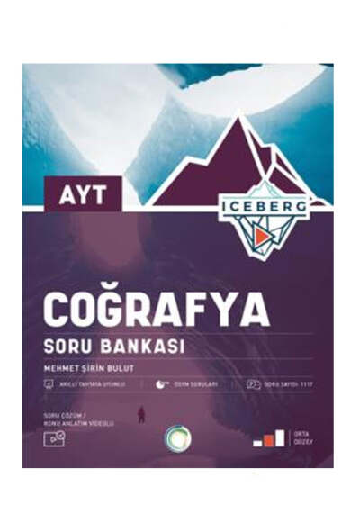 Okyanus Yayınları 2025 AYT Iceberg Coğrafya Soru Bankası - 1