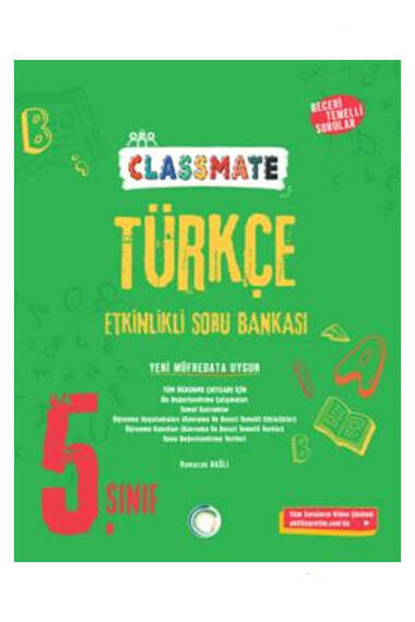 Okyanus Yayınları 2025 5.Sınıf Classmate Türkçe Etkinlikli Soru Bankası - 1