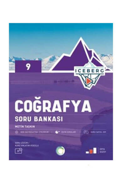 Okyanus Yayınları 2025 9.Sınıf Coğrafya Iceberg Soru Bankası - 1