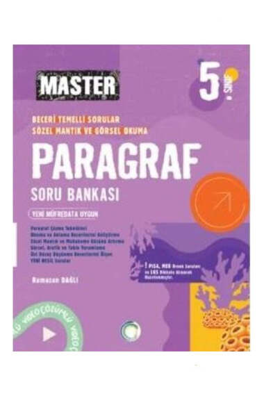 Okyanus Yayınları 2025 5.Sınıf Master Paragraf Soru Bankası - 1