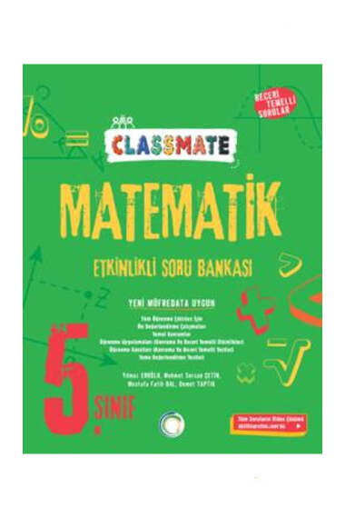 Okyanus Yayınları 2025 5.Sınıf Classmate Matematik Soru Bankası - 1