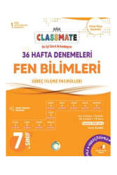 Okyanus Yayınları 7. Sınıf Fen Bilimleri Classmate 36 Hafta Denemeleri - Okyanus Yayınları