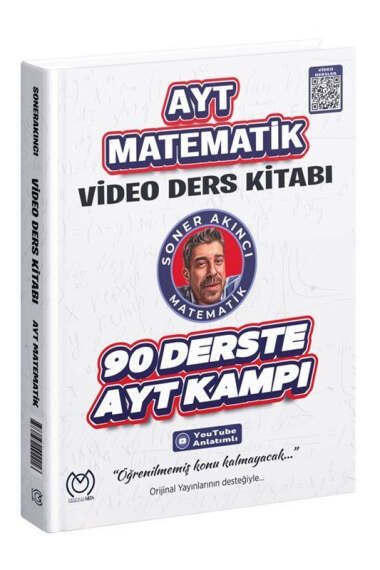 Orijinal Meta Yayınları 2025 AYT Matematik Video Ders Kitabı - 1