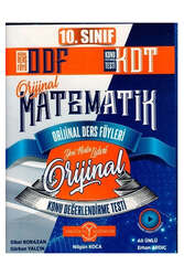 Orjinal Yayınları 10. Sınıf Matematik ODF KDT Orijinal Ders Föyleri Konu Değerlendirme Testleri - Orijinal Yayınları