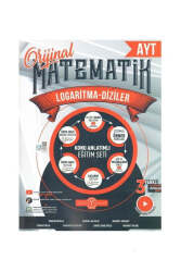 Orjinal Yayınları 2024 AYT Matematik Logaritma Diziler Konu Anlatımı - Orijinal Yayınları