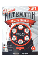 Orjinal Yayınları 2024 AYT Analitik Geometri Konu Anlatımı - Orijinal Yayınları