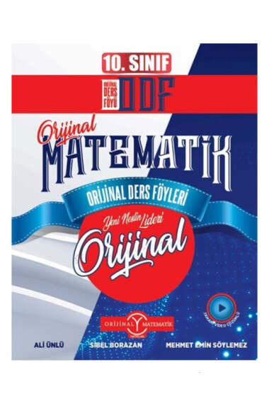 Orijinal Yayınları 10. Sınıf Matematik ODF Orijinal Ders Föyleri - 1