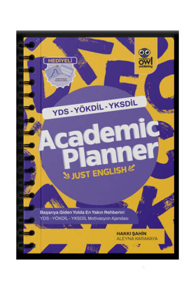 Owl Publishing YDS YÖKDİL YKSDİL Academic Planner - 1