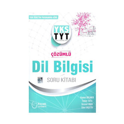 Palme Yayınları TYT Dil Bilgisi Çözümlü Soru Kitabı - Palme Yayıncılık